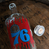 Philadelphia 76ers Court Decanter