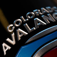 Colorado Avalanche Custom Jersey Etched Wine