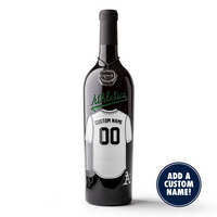 Oakland Athletics Custom Jersey Etched Wine