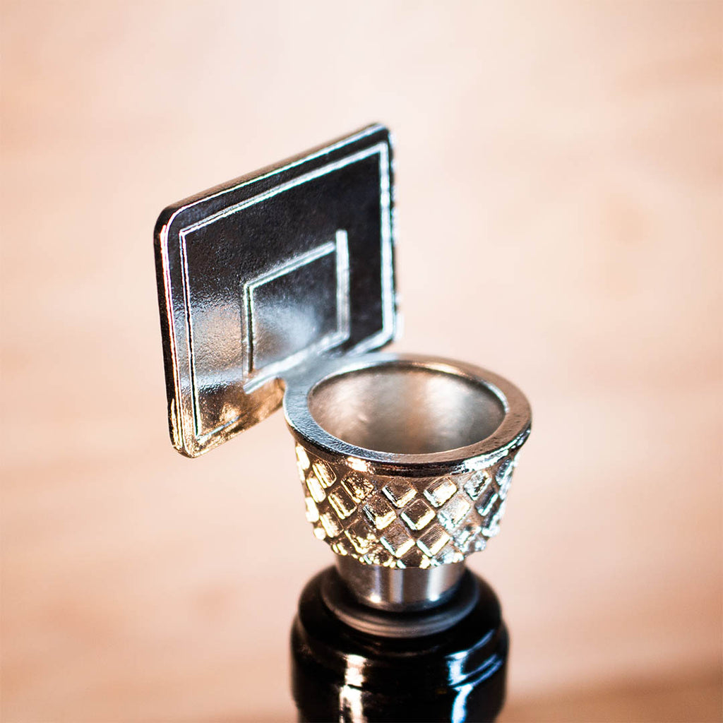 Basketball Hoop Wine Stopper