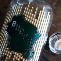 Milwaukee Bucks Court Decanter