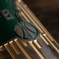 Milwaukee Bucks Court Decanter