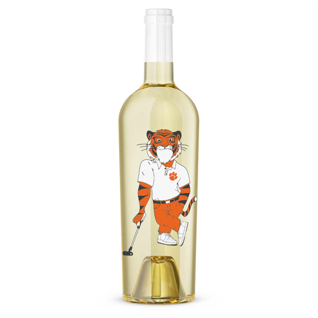 Clemson University Tiger Screenprint Sauvignon Blanc