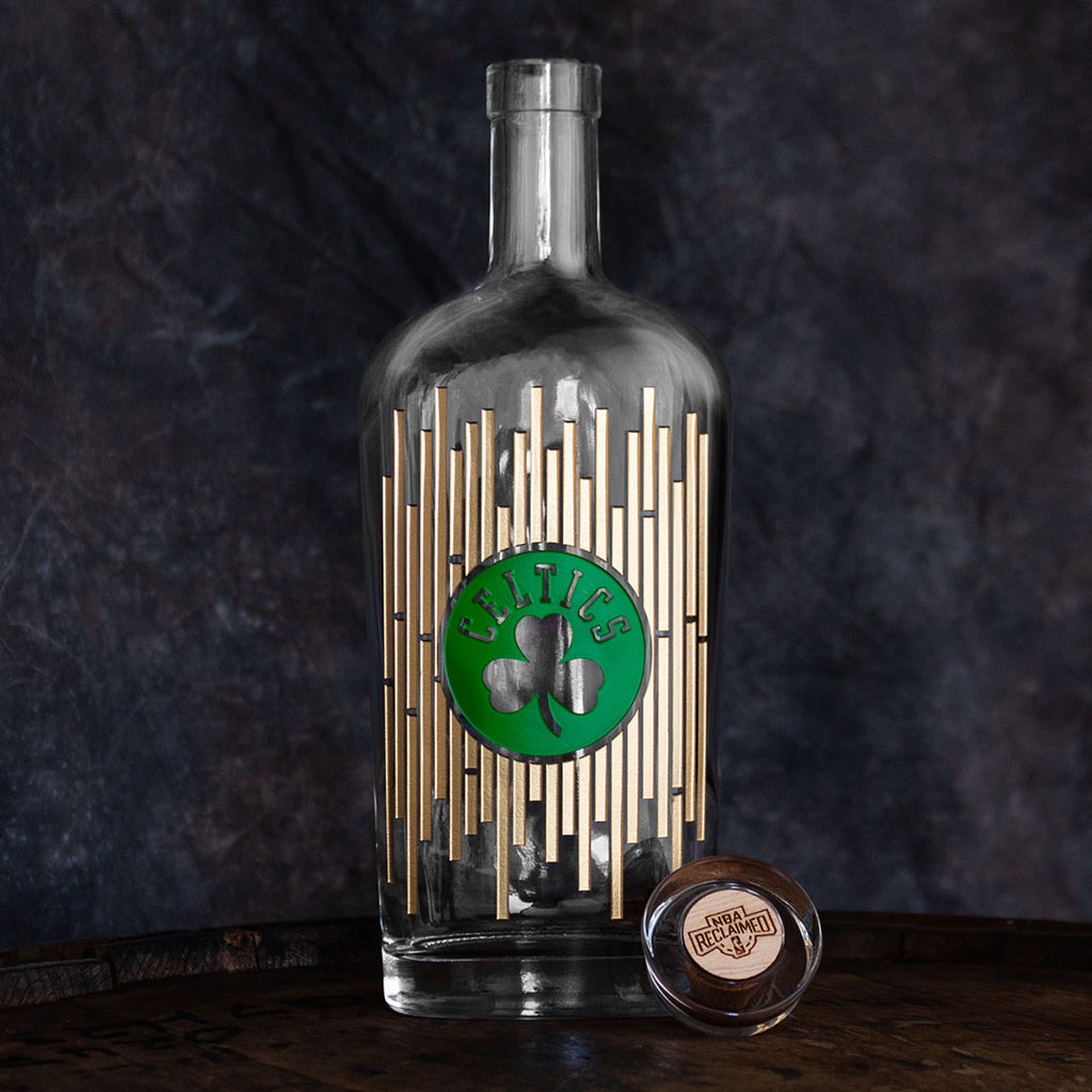 Boston Celtics Court Decanter