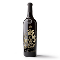 Elf Custom Name Etched Wine