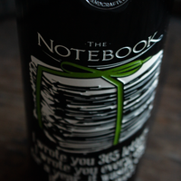 The Notebook Letters Etched Wine
