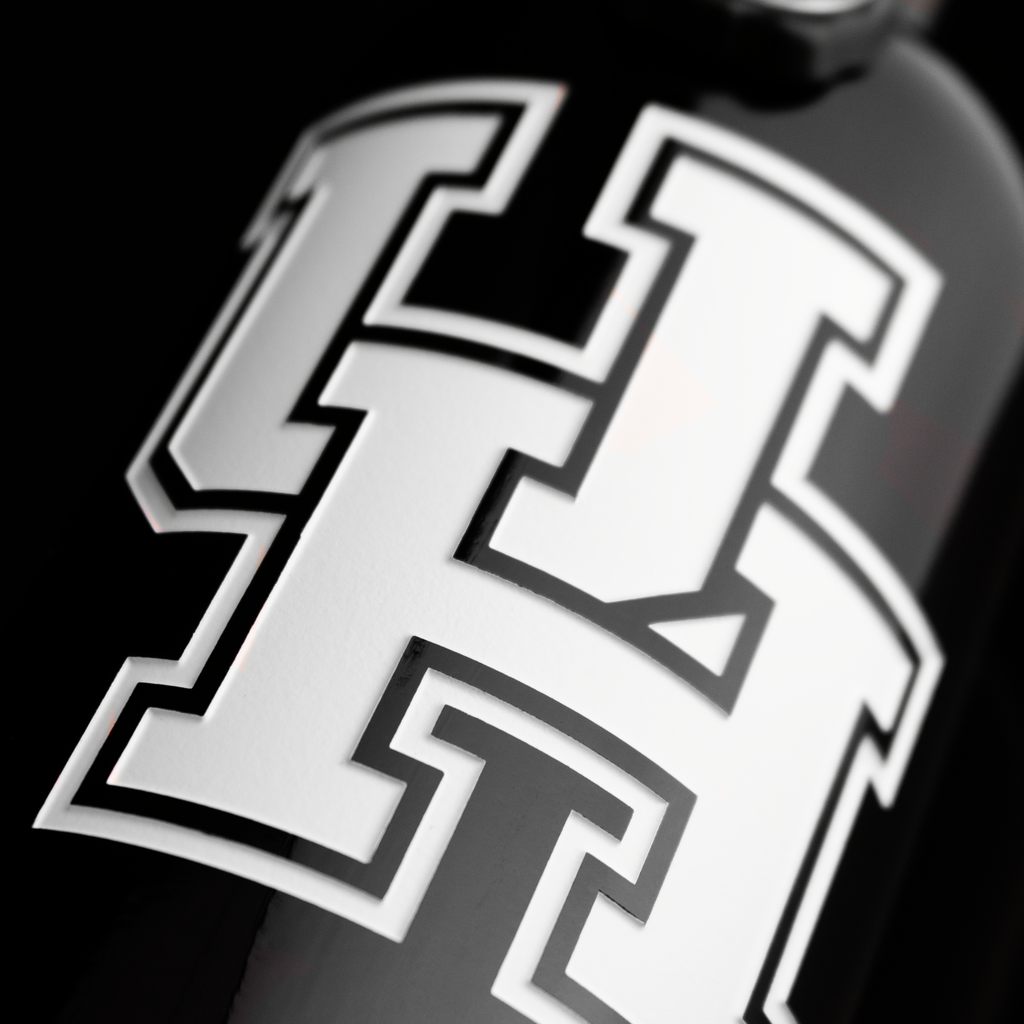 University of Houston Logo Etched Wine