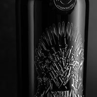 Game of Thrones Iron Throne Etched Wine