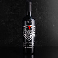 Tennessee 2024 Baseball National Champions Logo Etched Wine