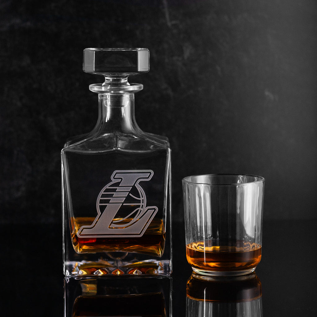 Los Angeles Lakers Square 1L Decanter