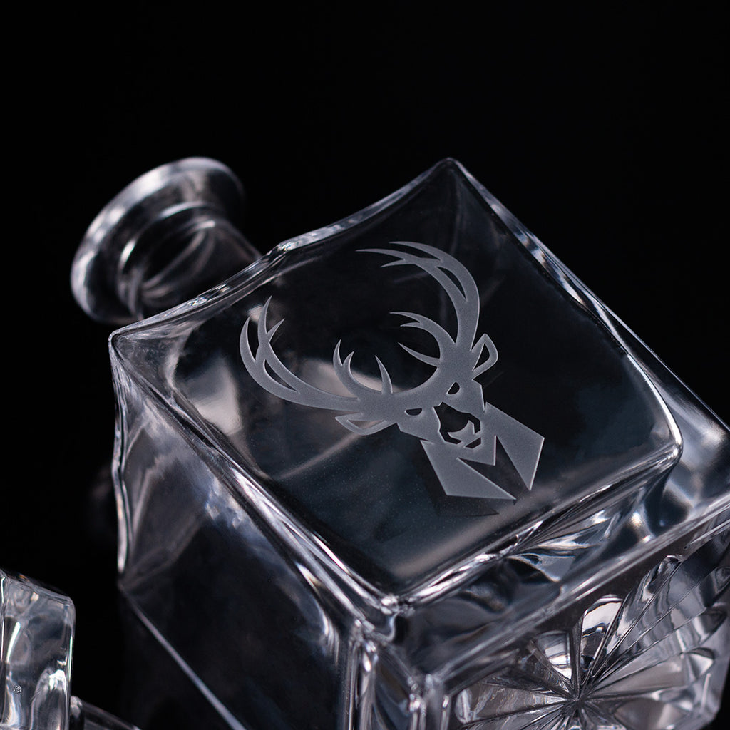 Milwaukee Bucks Square 1L Decanter