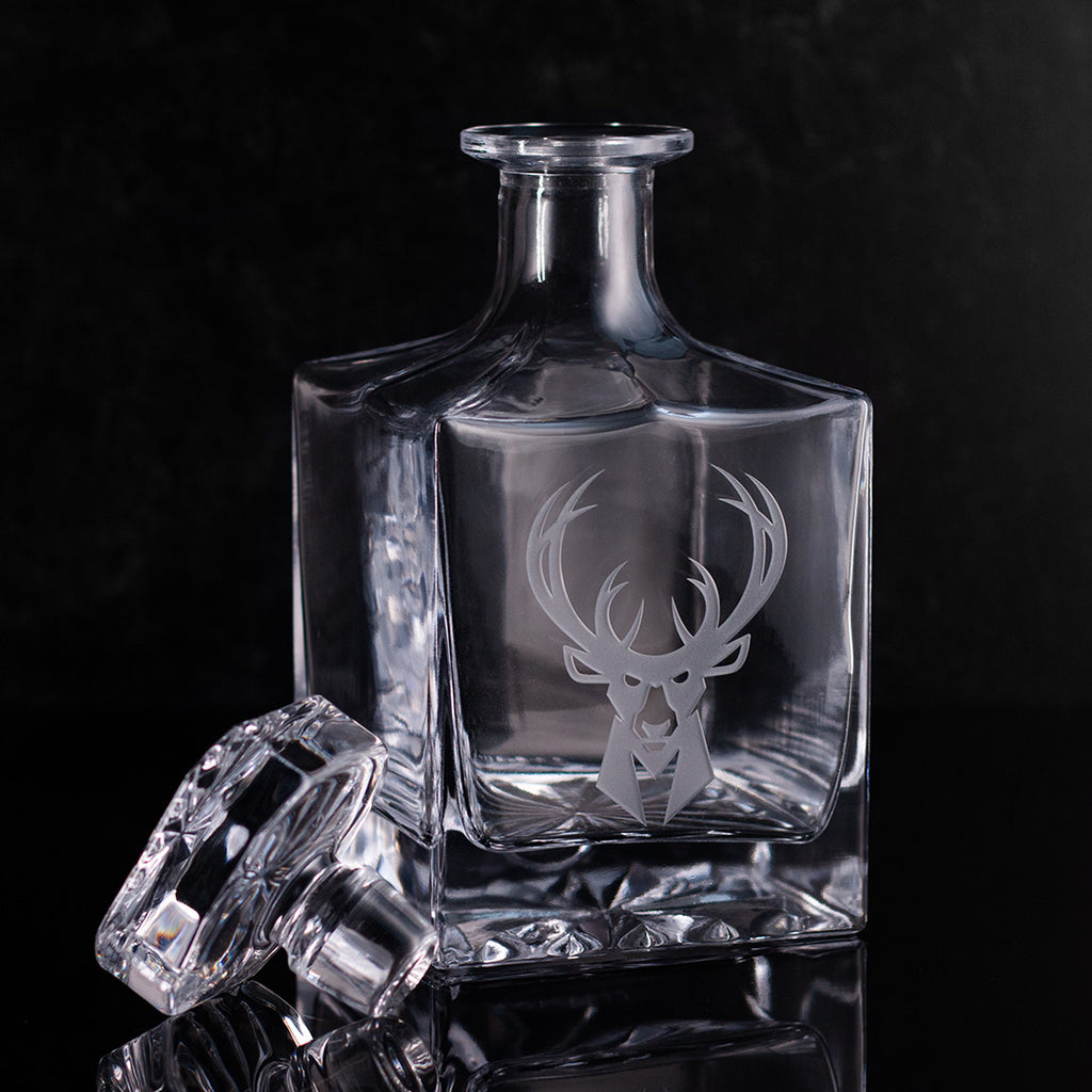 Milwaukee Bucks Square 1L Decanter
