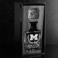 University of Michigan Custom Alumni Decanter
