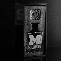 University of Michigan Logo Decanter