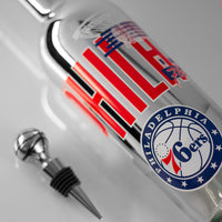 Philadelphia 76ers Specialty Metallic Display Bottle and Basketball Topper