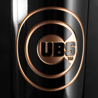 Chicago Cubs Gold Reserve Etched Wine Bottle