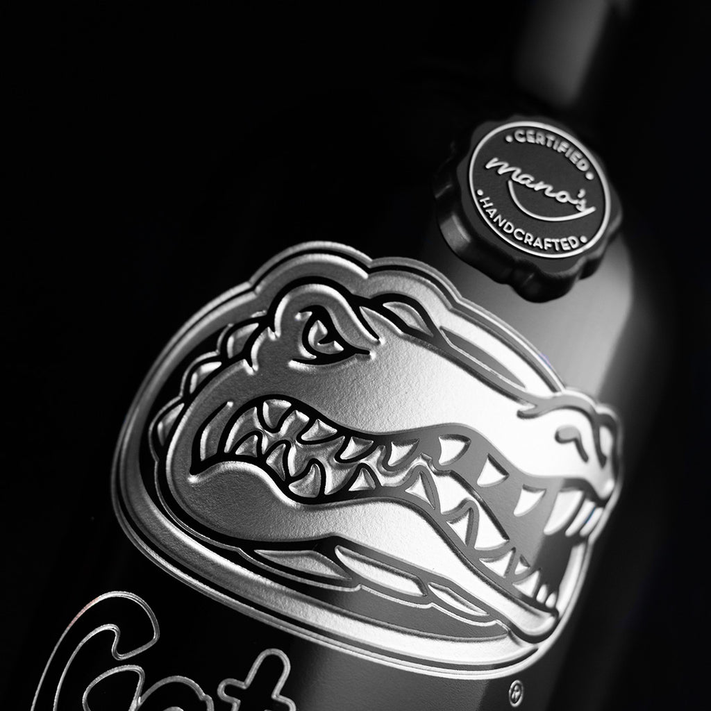 University of Florida Gators Etched Wine