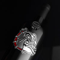 Gonzaga Bulldogs Etched Wine