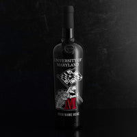 University of Maryland Custom Name Etched Wine