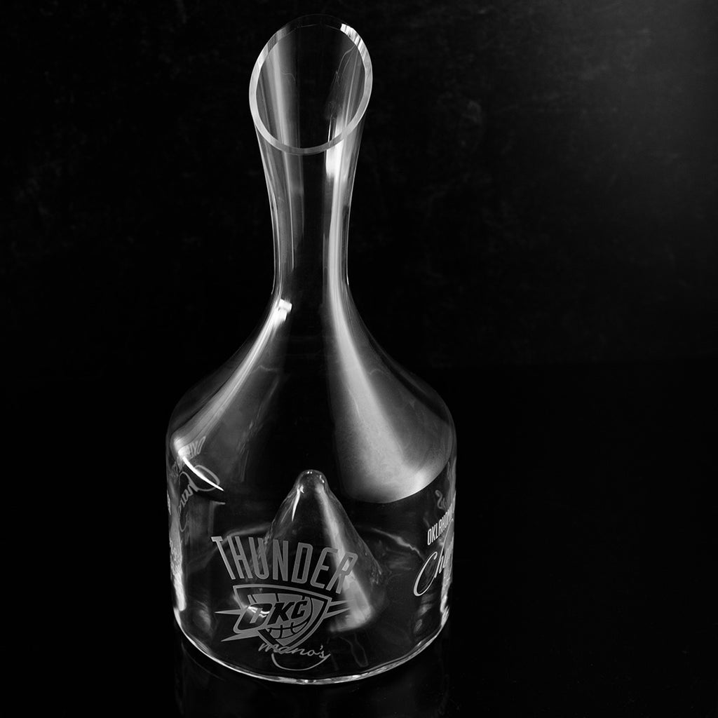 OKC Thunder 2025 Champions Wine Decanter