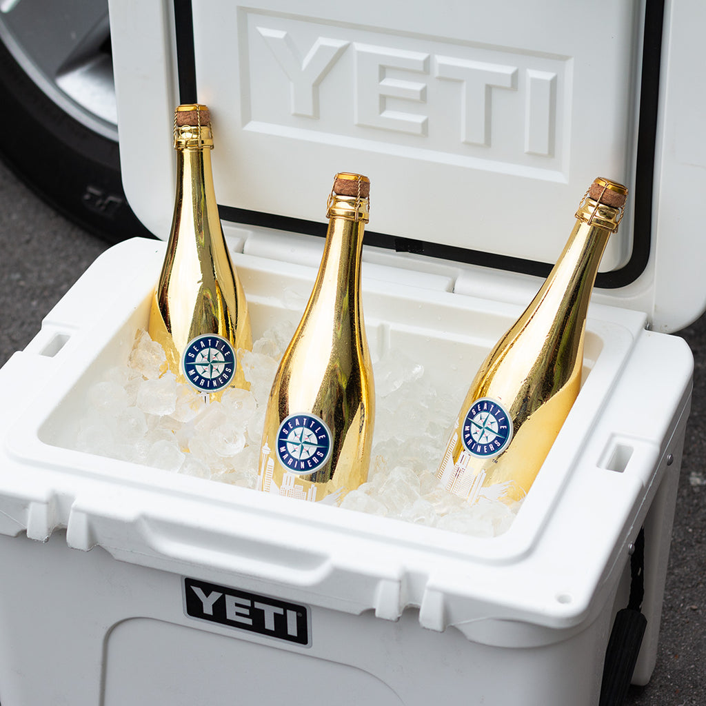 Seattle Mariners Skyline Series Gold Bubbly