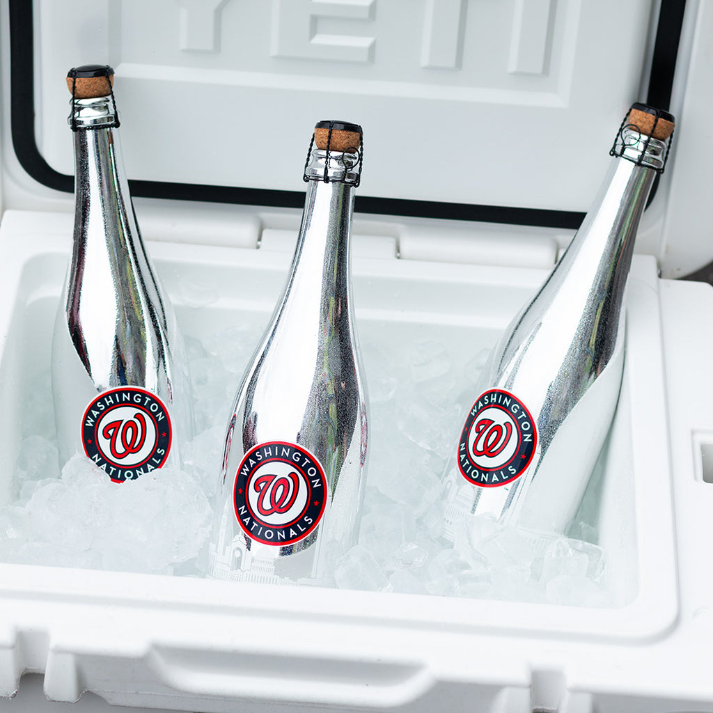 Washington Nationals Skyline Series Silver Bubbly