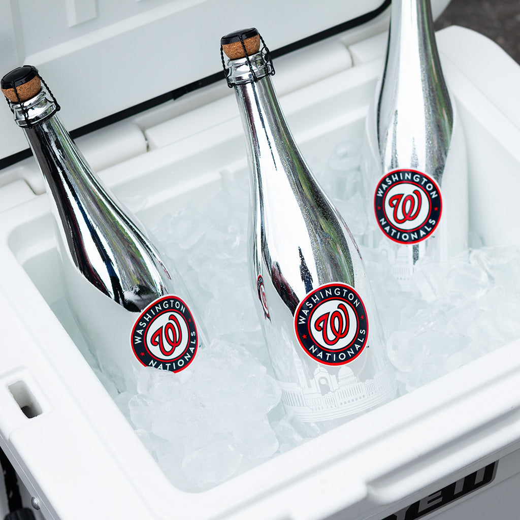 Washington Nationals Skyline Series Silver Bubbly