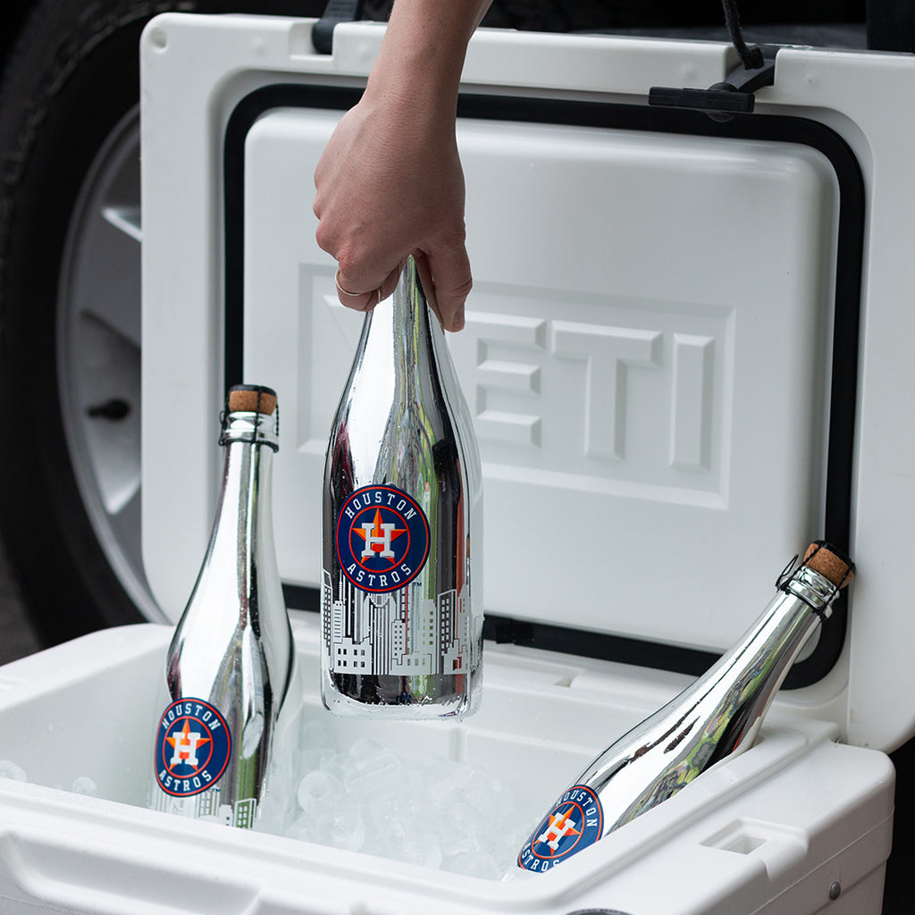 Houston Astros Skyline Series Silver Bubbly 3 Pack