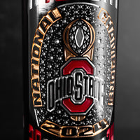 Ohio State 2024 National Championship Ring Etched Wine