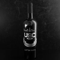 University of South Carolina Alumni Association Custom Etched Wine