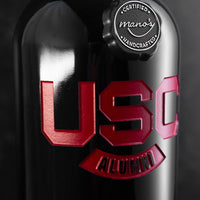 University of South Carolina Alumni Association Etched Wine