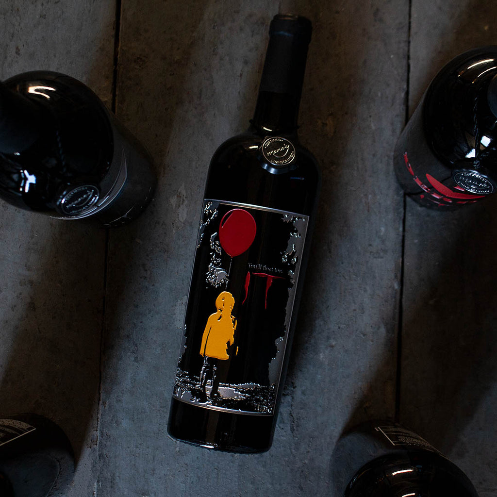 IT Chapter 1 Poster Etched Wine