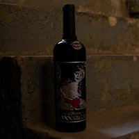 Annabelle Poster Etched Wine