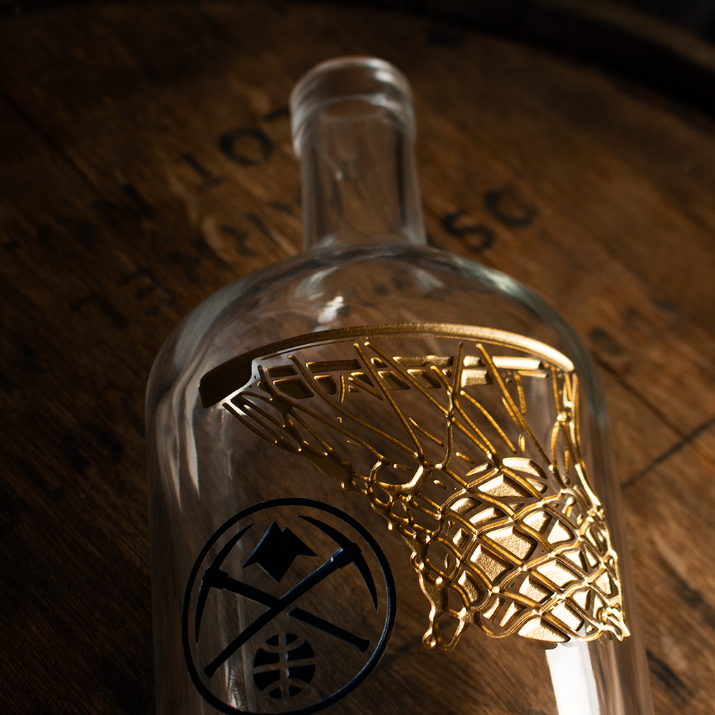 Denver Nuggets 2023 Champions Decanter