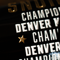 Denver Nuggets 2023 Champions Etched Wine