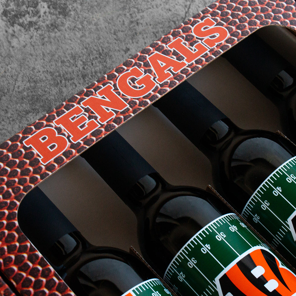 Cincinnati Bengals 375ml 4 Pack Gift Box