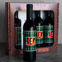 Cincinnati Bengals 375ml 4 Pack Gift Box