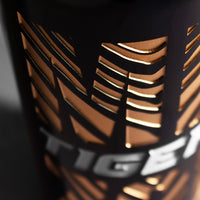Mizzou Tigers Etched Wine Bottle