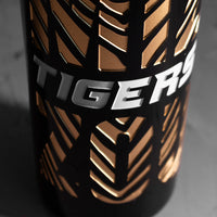 Mizzou Tigers Etched Wine Bottle