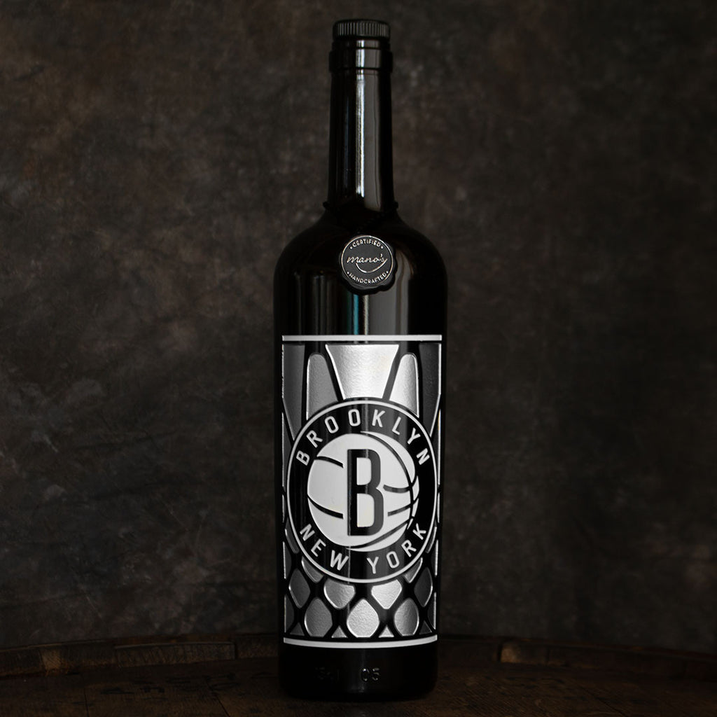 Brooklyn Nets Logo Net Display Bottle