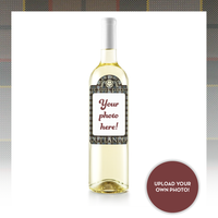 Outlander Fraser Tartan Photo Label Sauvignon Blanc