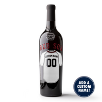 Boston Red Sox Custom Jersey Etched Wine