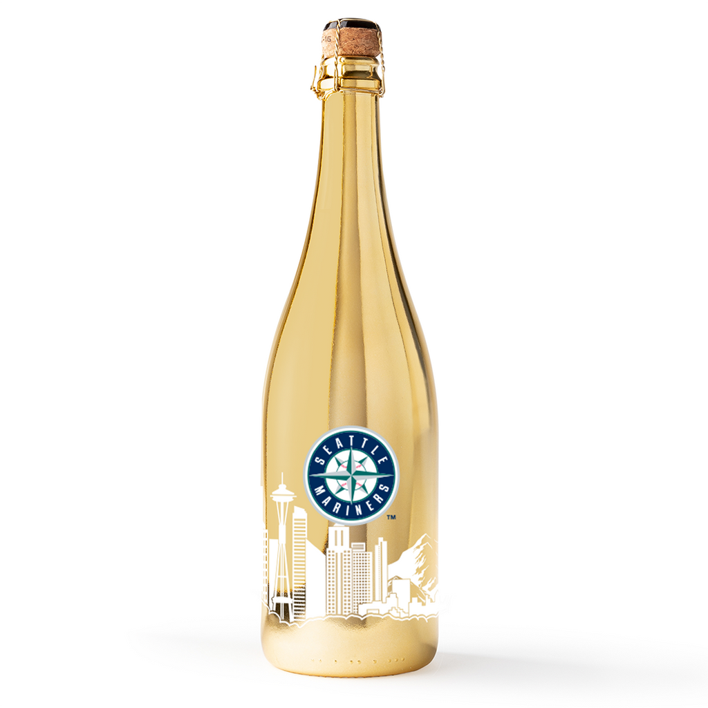 Seattle Mariners Skyline Series Gold Bubbly