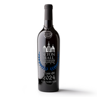 Seton Hall University Custom Alumni Etched Wine