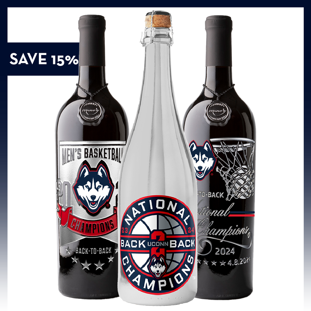 UCONN 2024 Men's Basketball Champions Collectors 3 Pack