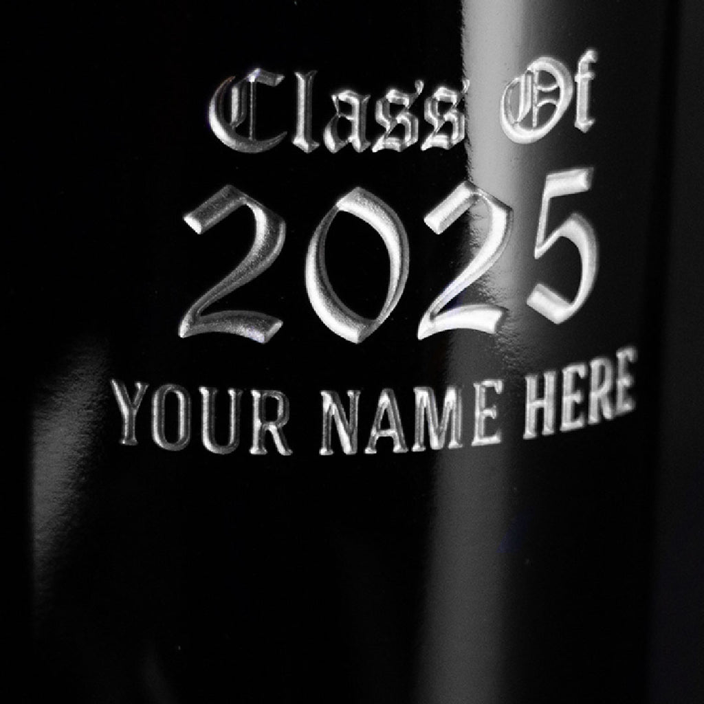 Xavier University Custom Alumni Etched Wine Bottle