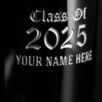 Xavier University Custom Alumni Etched Wine Bottle