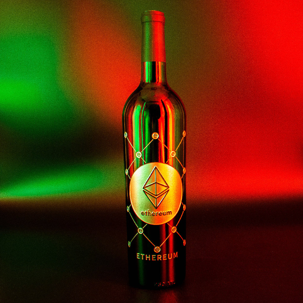 Ethereum Token Etched Wine