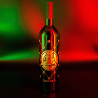 Dogecoin Token Etched Wine