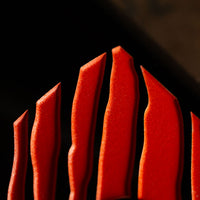 Cincinnati Bengals Pattern Etched Wine Bottle